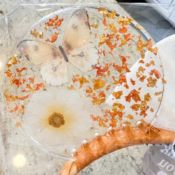 Floral Mouse Ears Headband with Bow - Picture 8 of 11